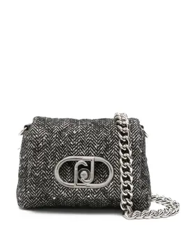 Liu Jo herringbone sequin shoulder bag 31186476