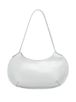 By Far Rachel crescent leather tote bag 31166265