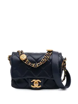 Chanel 2021-2025 Mini Caviar Twist Your Buttons Flap crossbody bag 31439015