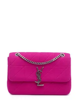 Saint Laurent 2020 Medium Jersey Wool Patchwork Jamie crossbody bag 31438554