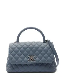 Chanel 2016-2017 small diamond-quilting tote bag 31178553