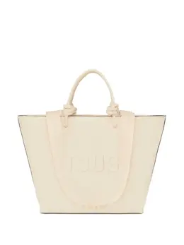 Tous knotted-handle embossed tote bag 30807351