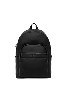 Hugo logo-plaque leather-effect backpack 31126198