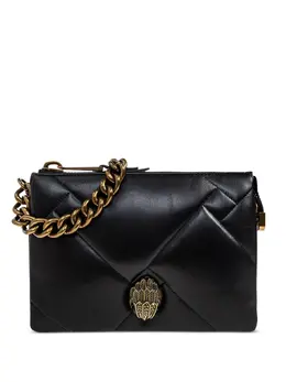 Стеганая сумка на плечо Kensington Puff Kurt Geiger London, черный 31095261 | черный
