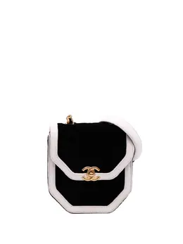 Chanel 2021-2025 Mini Quilted Velvet Place Vendome Single Flap crossbody bag 31438570