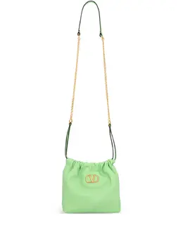 Valentino Garavani V Logo Signature mini drawstring shoulder bag 29965113
