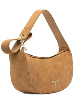Patrizia Pepe New Moon suede tote bag 31143809
