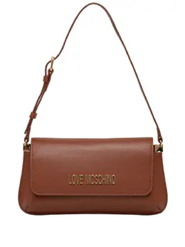 Love Moschino logo flap shoulder bag 31219614