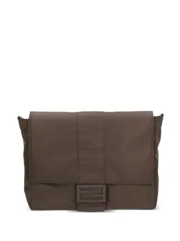 Нейлоновая сумка-мессенджер Baguette Fendi, коричневый 30040542 | коричневый