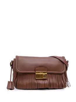 Prada 2000-2025 Nappa Fringe crossbody bag 31439238