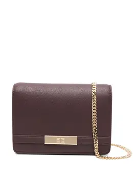 Elisabetta Franchi logo-plaque chain shoulder bag 31098020
