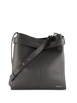 Givenchy medium belted grained-leather shoulder bag 31341493