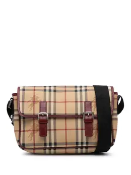 Burberry 2000-2017 Haymarket Check Coated Canvas crossbody bag 31435367