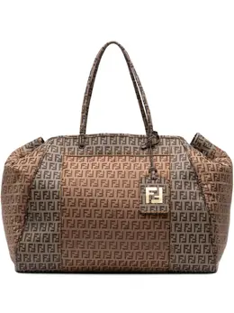 Fendi 2000-2017 Zucchino Nylon and Spalmati Grande Pillow tote bag 31439350