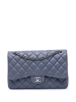 Chanel 2012 Jumbo Classic Lambskin Double Flap shoulder bag 31438574