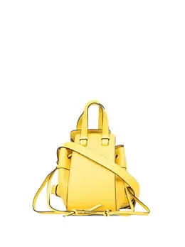 Loewe 2019 Mini Grained Calfskin Drawstring Hammock Bag satchel 31437091