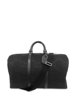 Gucci 2016-2025 Large Jumbo GG Canvas Duffle Bag travel bag 31437225