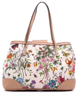 Gucci 2016-2025 Medium Canvas Flora tote bag 31437024