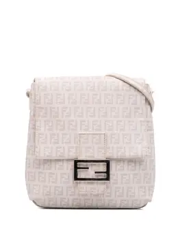 Fendi 2000-2010 Zucchino Canvas Mama Forever crossbody bag 31437961