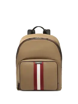 Bally Mavrick striped-panel backpack 29706099
