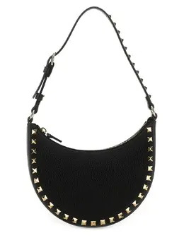 Valentino Garavani-Mini "Rockstud" Hobo Bag-Donna 52287416664404