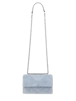 Tory Burch-Suede "Fleming" Bag-Donna 52287417254228