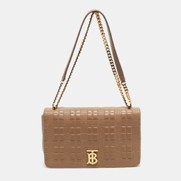 Burberry Beige Quilted Leather Medium Lola Shoulder Bag 1189222