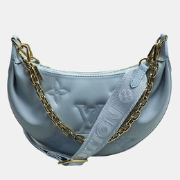 Louis Vuitton Over The Moon Bubblegram Blue Glacier Leather Shoulder Bag 1188943