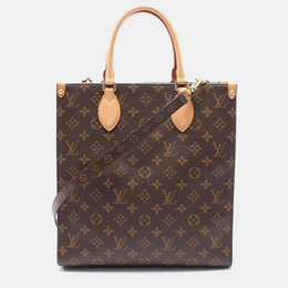 Louis Vuitton Sac Plat PM Brown Monogram Coated Canvas Tote Bag 1188900