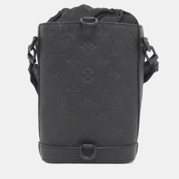 Louis Vuitton Noe Sling Black Monogram Shadow Leather Shoulder Bag 1188897