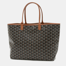 Goyard Saint Louis PM Brown Goyardine Canvas Tote Bag 1188879