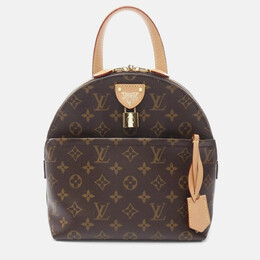 Louis Vuitton Moon Monogram Coated Canvas Leather Backpack Bag 1185085