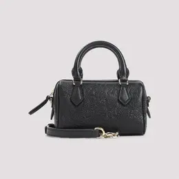 Gucci-Black Leather Gg Emblem Mini Bag-Donna 52228542103892