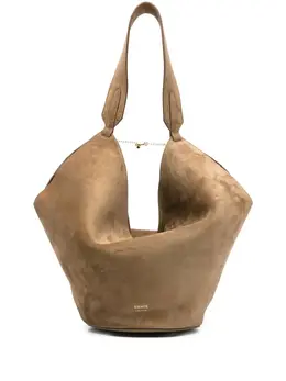 Khaite suede shoulder bag 30896268
