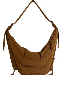 Lemaire quilted lace-up shoulder bag 31237704