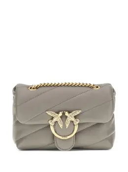 Pinko quilted birds shoulder bag 31092564