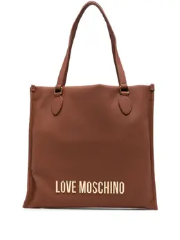 Love Moschino logo-lettering tote bag 31187626