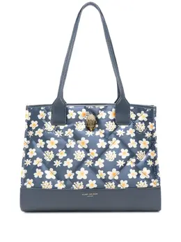 Kurt Geiger London floral-print quilted tote bag 31235001