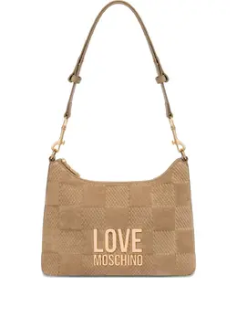 Love Moschino check-pattern shoulder bag 31027406