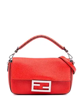 Fendi 2000-2010 Mini Leather Baguette satchel 31460372