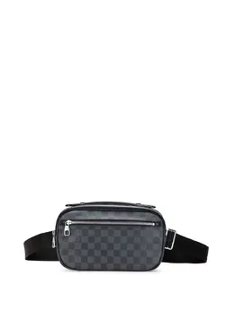Louis Vuitton 2016 Damier Graphite Ambler belt bag 31469346