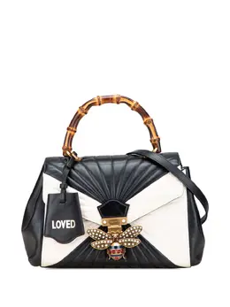 Gucci 2016-2025 Leather Bamboo Queen Margaret satchel 31456842