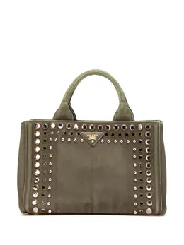 Prada 2013-2025 Small Canvas Canapa Bijoux satchel 31469308