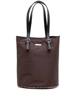 Burberry 20th Century Nova Check Trimmed Nylon tote bag 31453439