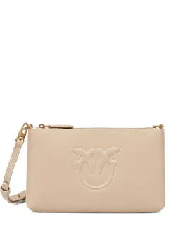 Pinko logo-detail zip-top cross body bag 30615911
