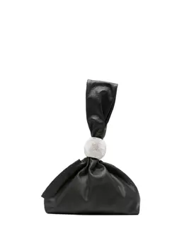 Giuseppe Di Morabito knotted crystal-embellished tote bag 30999889