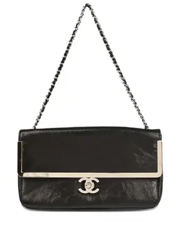 Chanel 2007 patent-leather chain-strap shoulder bag 31274671