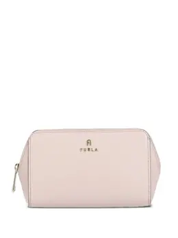 Furla zip-top leather make up bag (set of two) 31340189