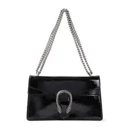 Gucci-Black Leather Dionysus Shoulder Bag-Donna 52251221393748