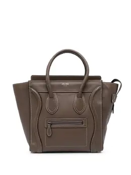 Celine 2013 Micro Leather Luggage tote bag 31453435